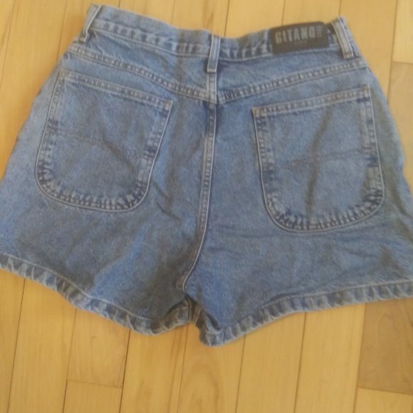 Vintage  Gitano  distressed jean shorts - Picture 7 of 7